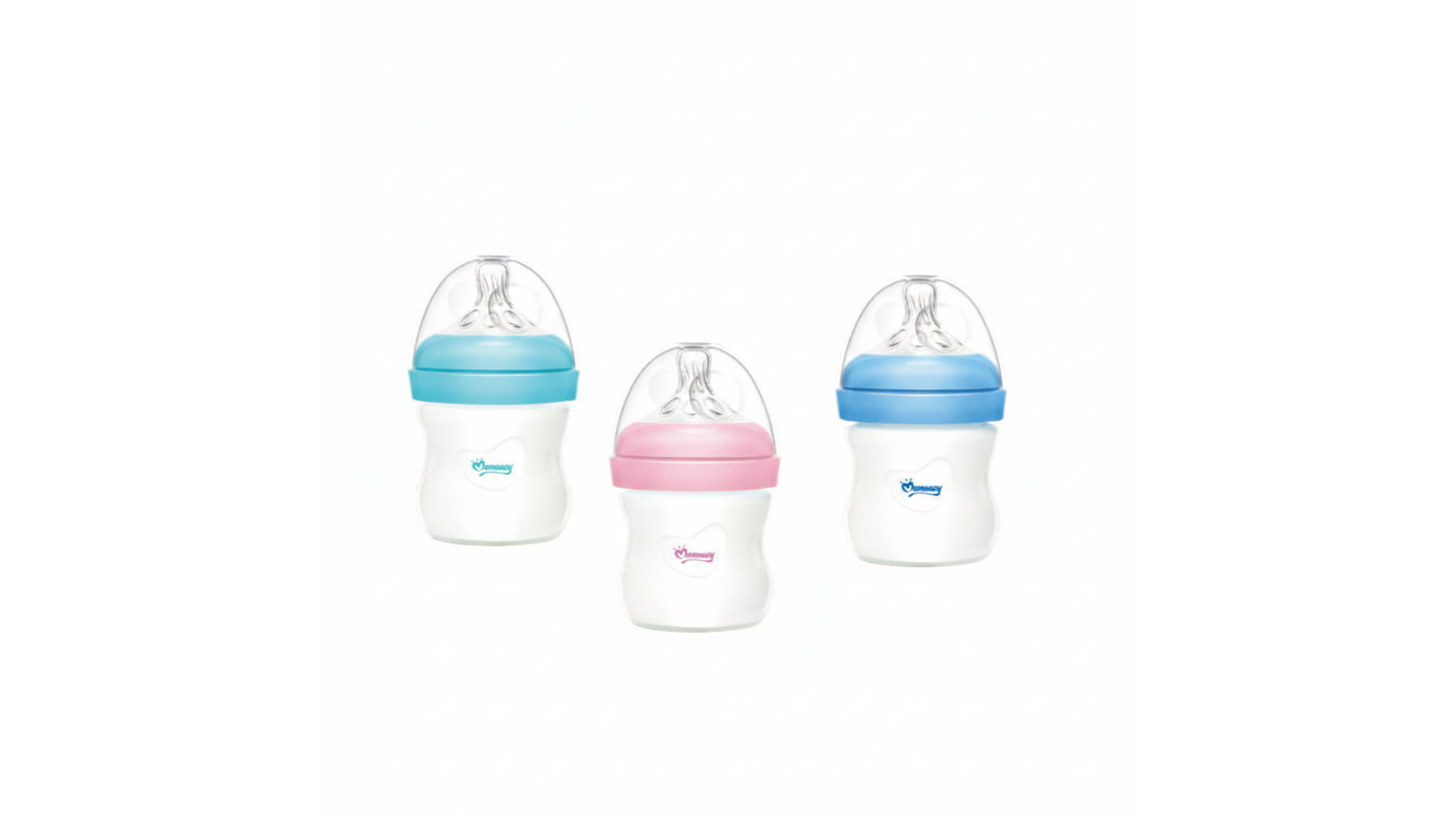 Momeasy Assorted Baby Feeding Bottle - 120ml