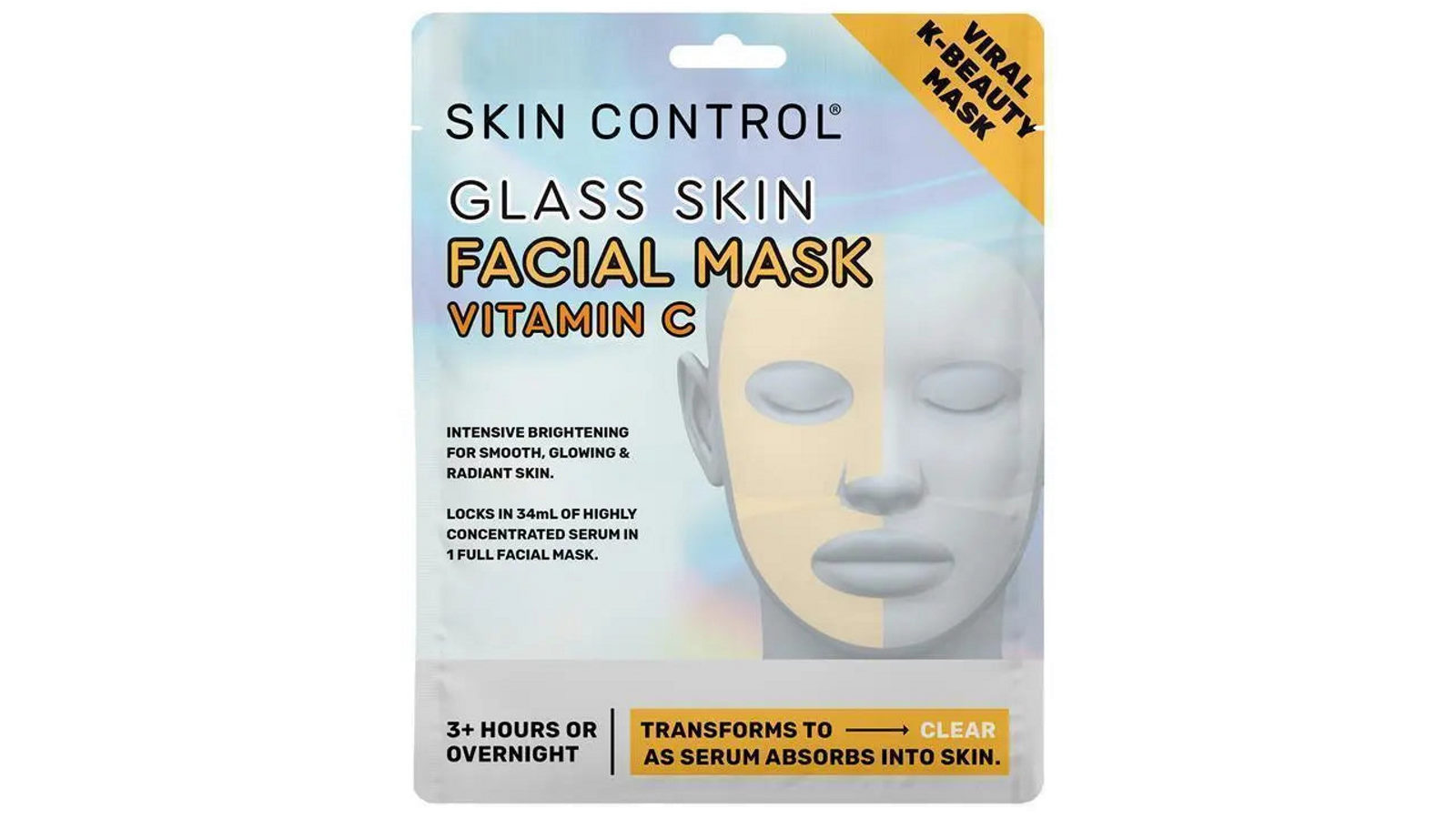 Skin Control  Glass Skin Face Mask with Vitamin C 25G
