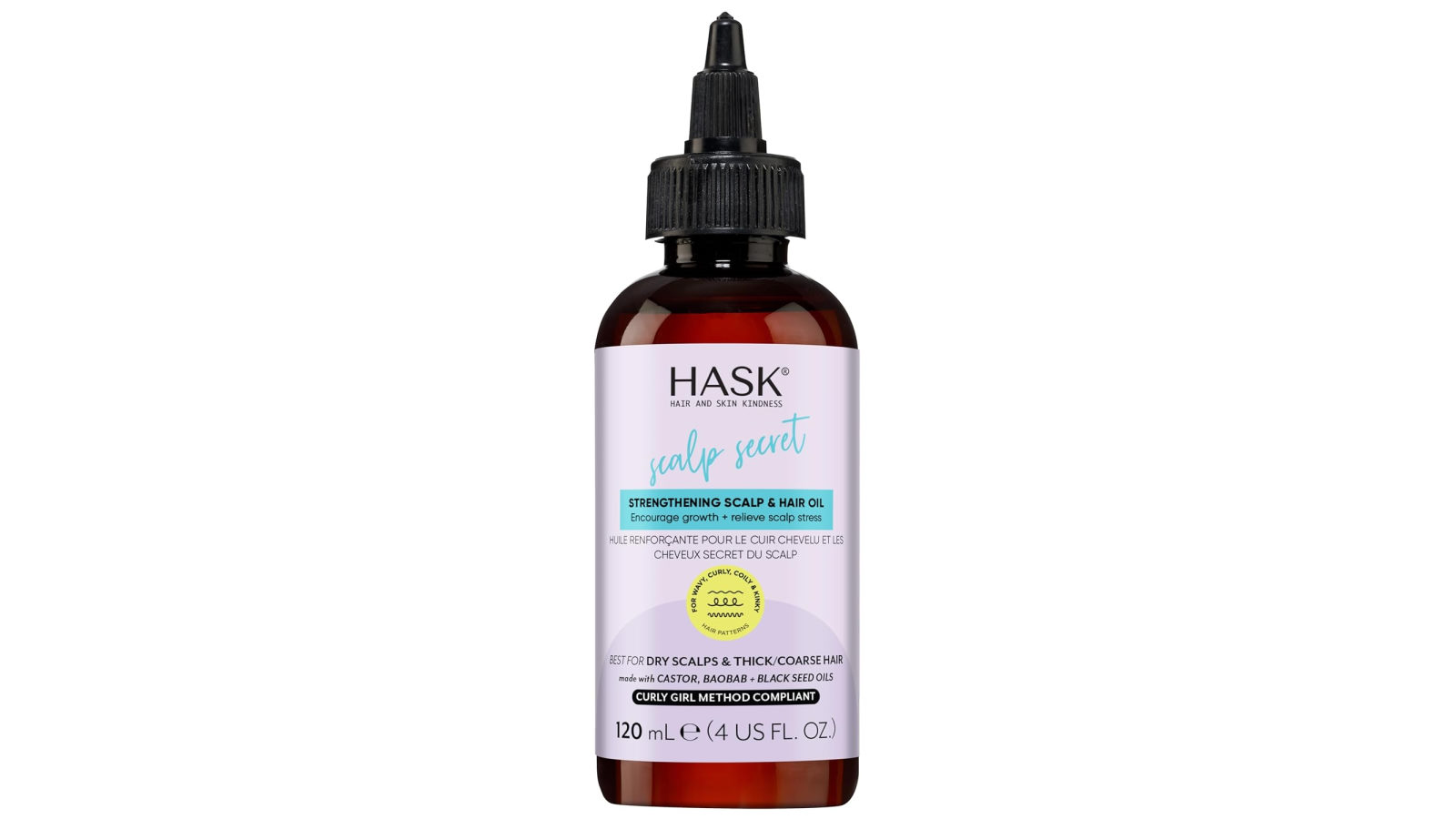 Hask 120ml Texture Solutions Straightening Sea Salt and Hibiscus Oil