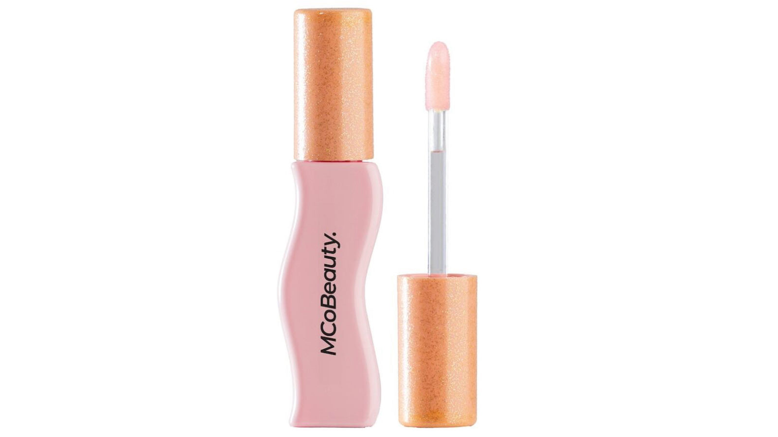 McoBeauty Golden Glow Lip Oil - Watermelon Shimmer