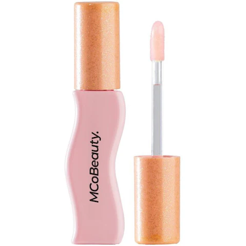 McoBeauty Golden Glow Lip Oil - Watermelon Shimmer
