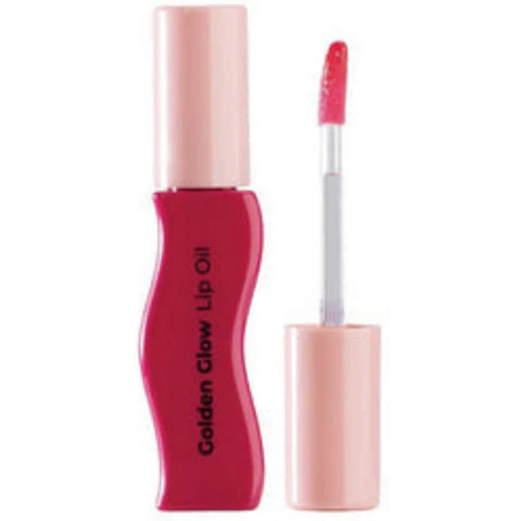 McoBeauty Golden Glow Lip Oil - Berry Bliss