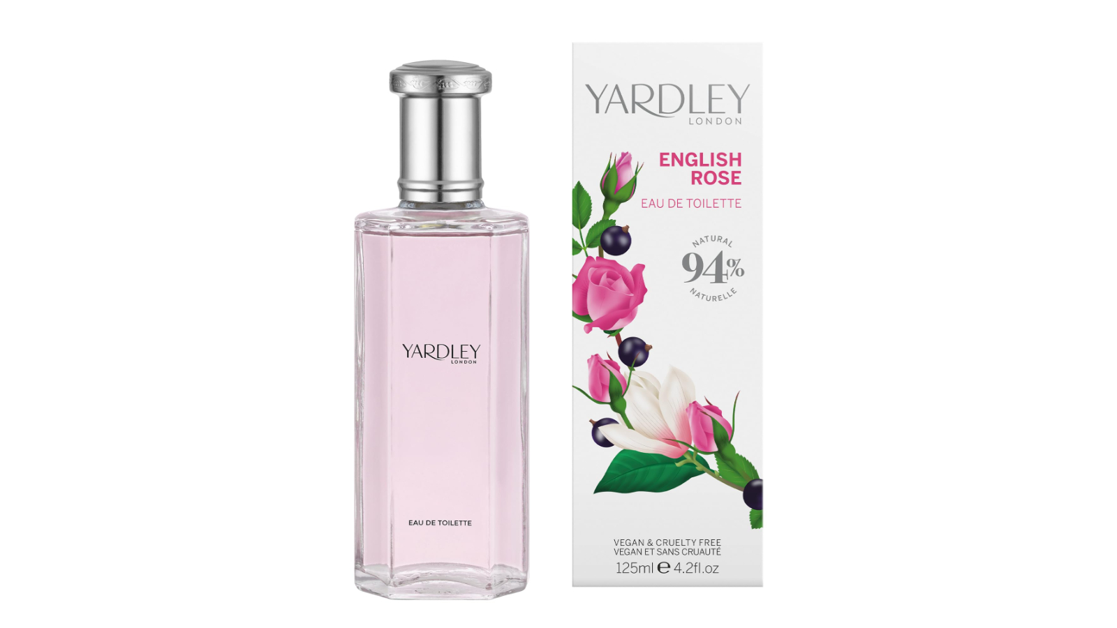 Yardley London English Rose Eau de Toilette - 125ml