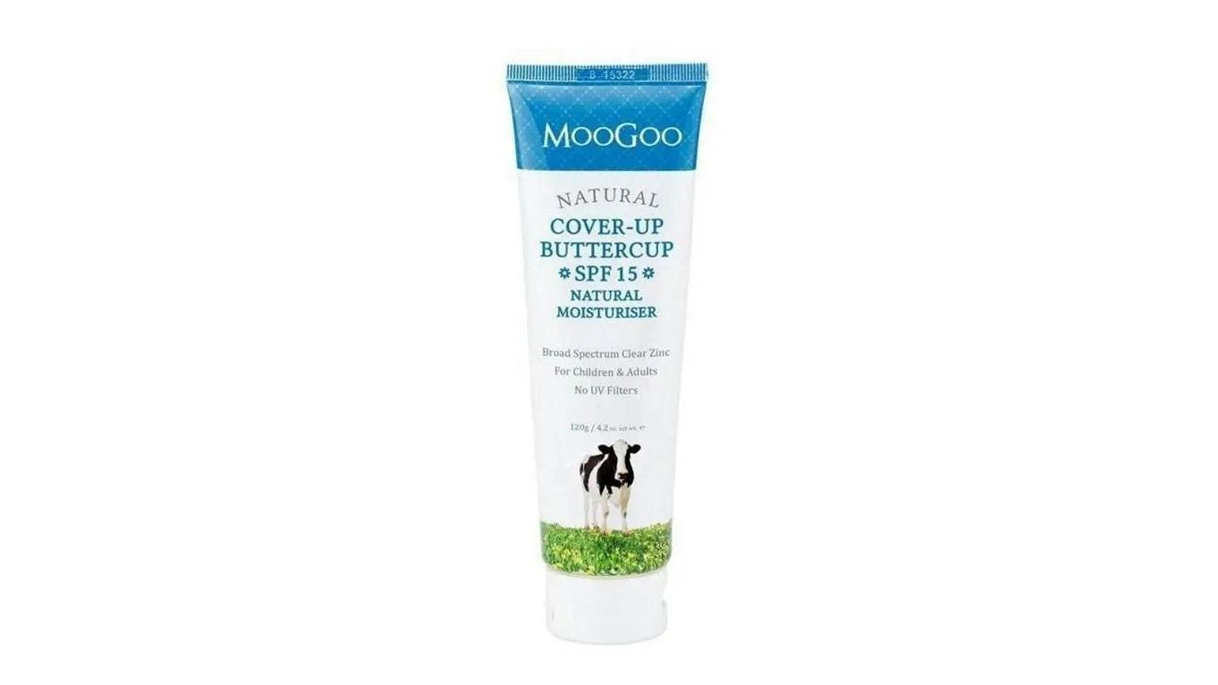 MooGoo Cover Up Buttercup Natural Moisturiser SPF 15 - 200g