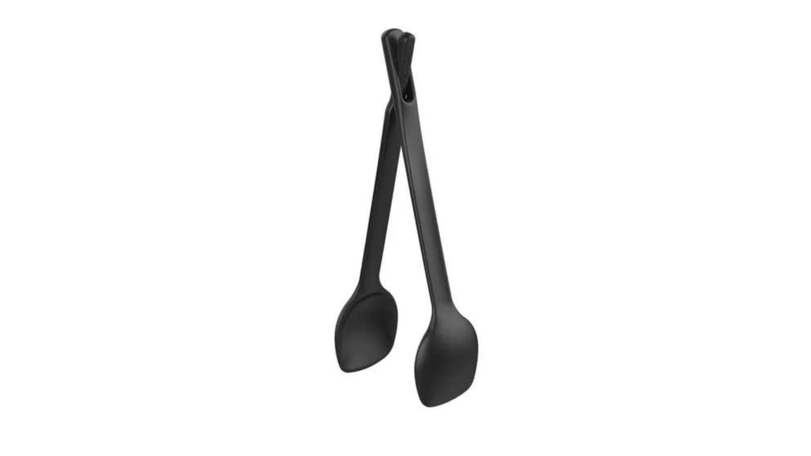 Fiskars Silicone Salad Tongs - Black