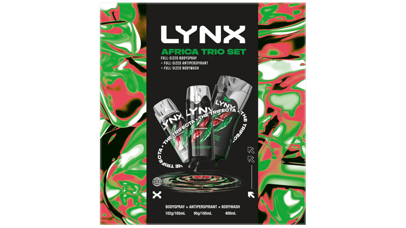 Lynx Africa Trio Gift Pack
