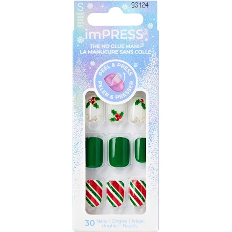 ImPress Festive Lights Christmas Holiday Press-On Manicure Nail
