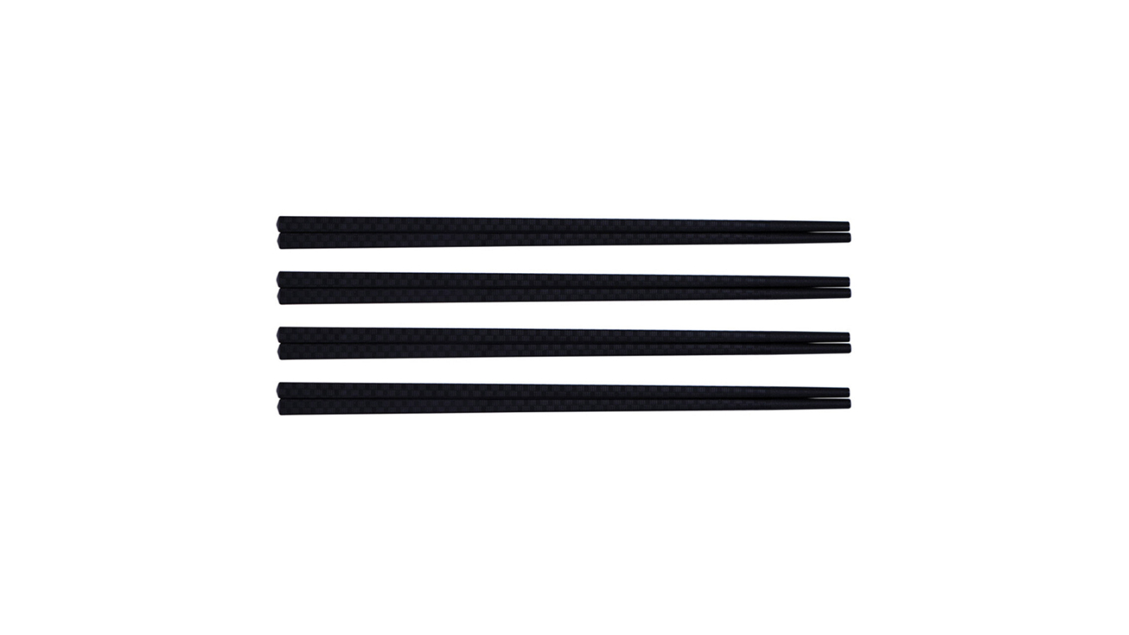 Avanti 4 Piece Textur Trad Chopsticks Reusable Non-Slip Tips - 24cm