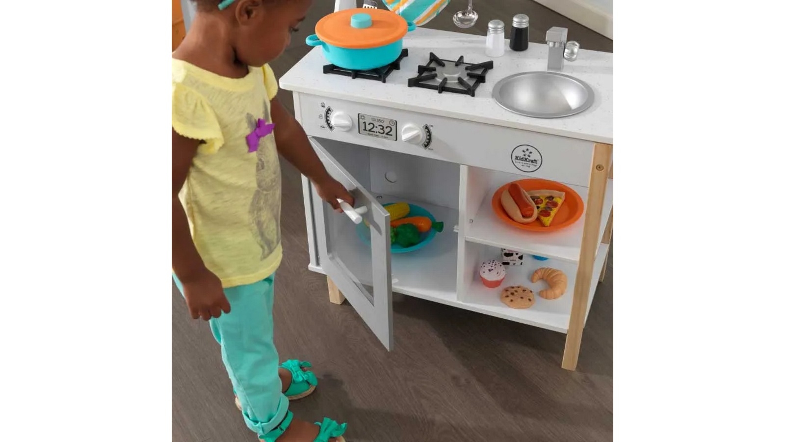 Kidkraft All Time Play Kitchen with Accessories Harvey Norman