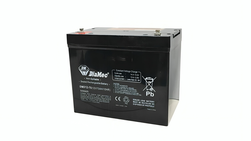 Latest Buys 12V AGM Deep Cycle Battery - 75Ah