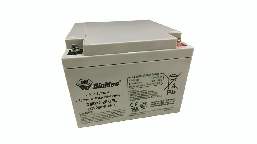 Latest Buys 12V Deep Cycle SLA Gel Battery for Solar Installation - 26Ah