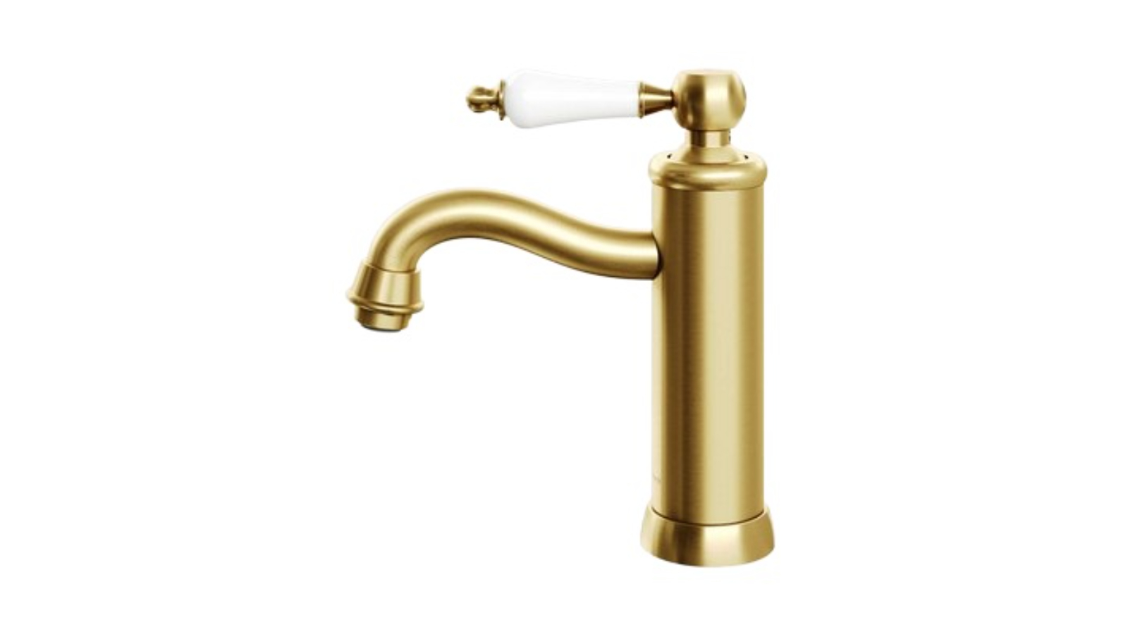 Villeroy & Boch Avia 2.0 Ceramic Lever Basin Mixer - Brushed Gold