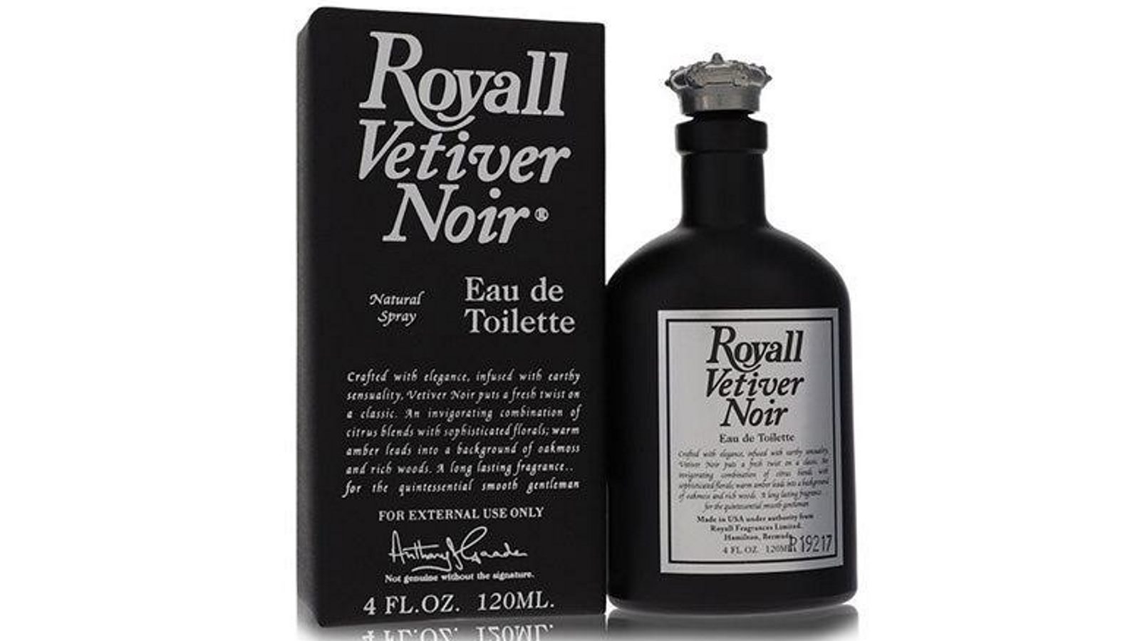 Royall Vetiver 120ml Noir EAU DE TOILETTE By Royall Fragrances For