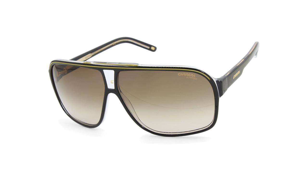 Carrera 8O7/HA Grand Prix 2 Black on Gradient Fashion Sunglass - Brown
