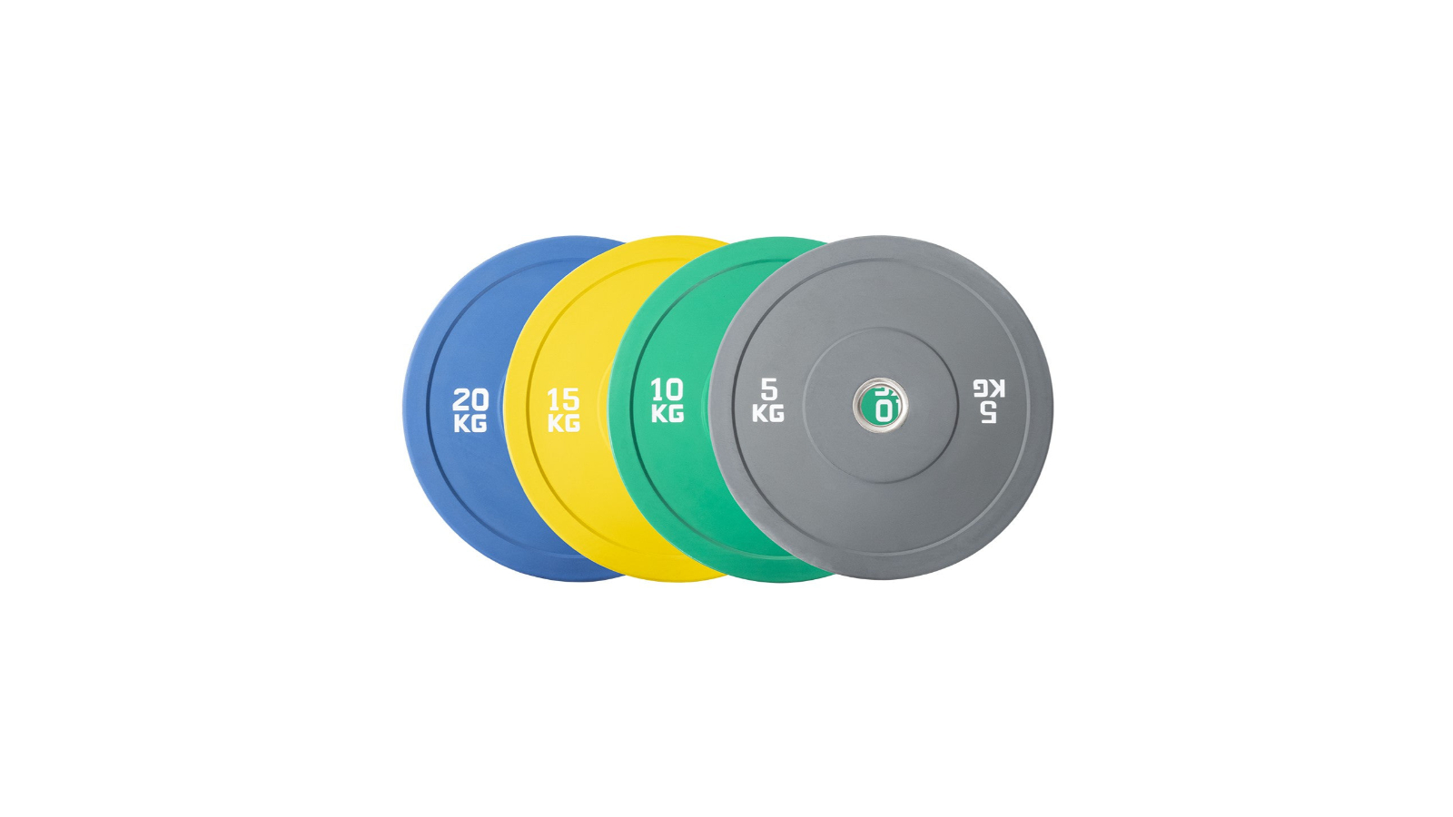 Orbit Fitness Colour Bumper Plates - 5kg