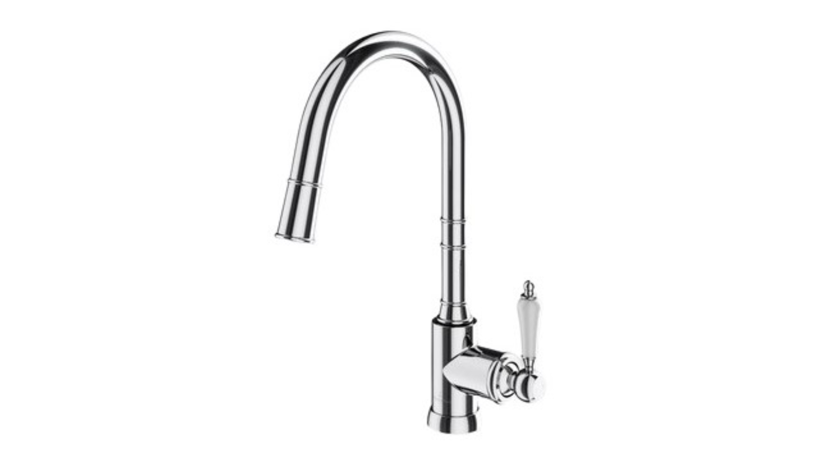 Villeroy & Boch Avia 2.0 Ceramic Lever Pull Out Spray Kitchen Mixer - Chrome