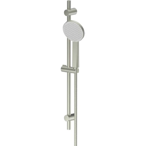 Greens Glide RainBoost Adjustable Rail Shower - Brushed Nickel