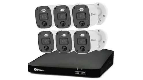 Swann Enforcer 6 Camera 8 Channel 4K UHD DVR Audio/Video Security ...