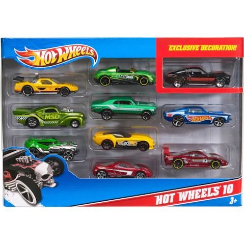 Hot Wheels Pack of 10 Car