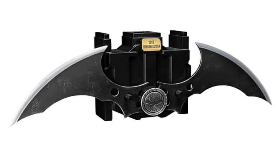 DC Batman Arkham Asylum Batarang Metal Replica