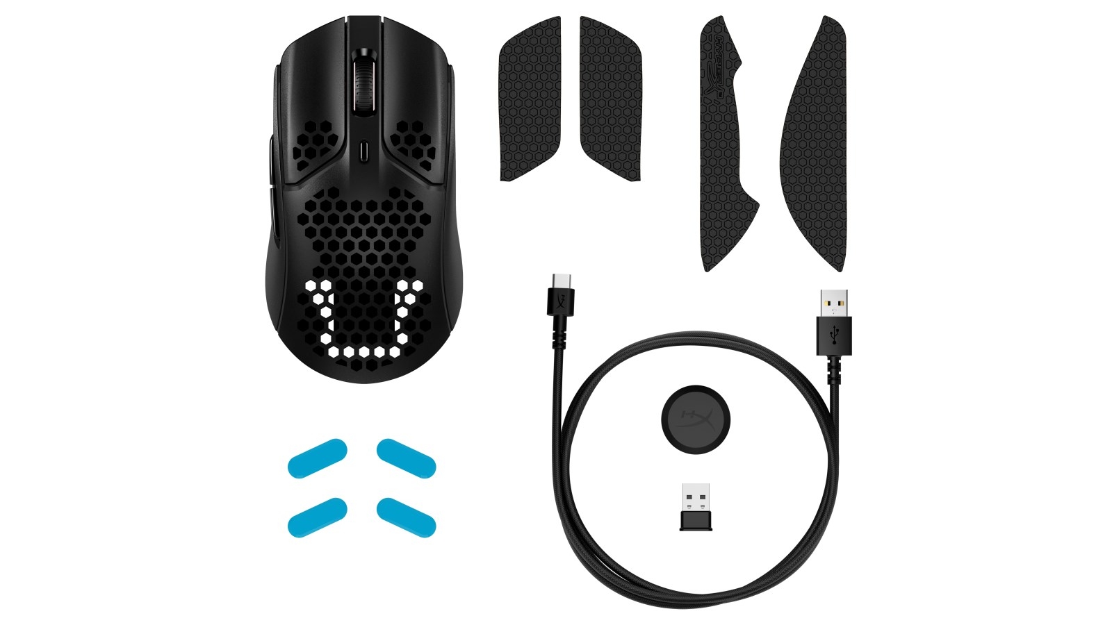 HyperX Pulsefire Haste Wireless RGB Gaming Mouse Black Harvey Norman