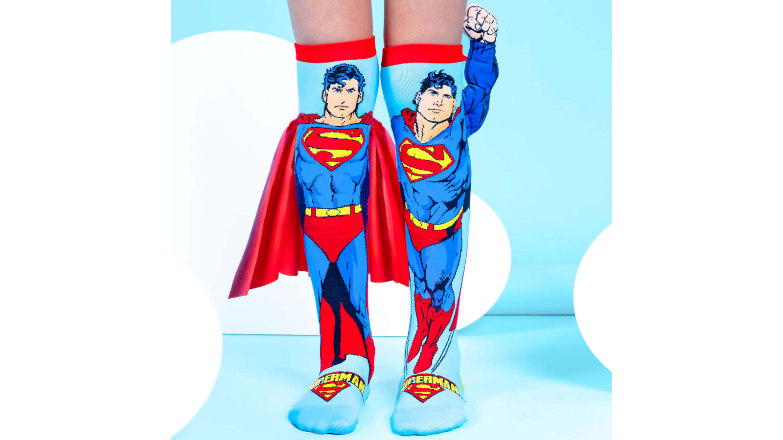 Madmia Kids and Adult Age 6year+ Superman Sock