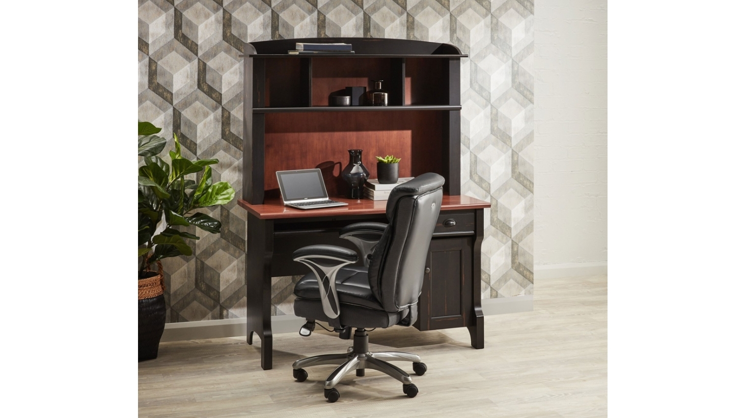 Murray desk shop with hutch