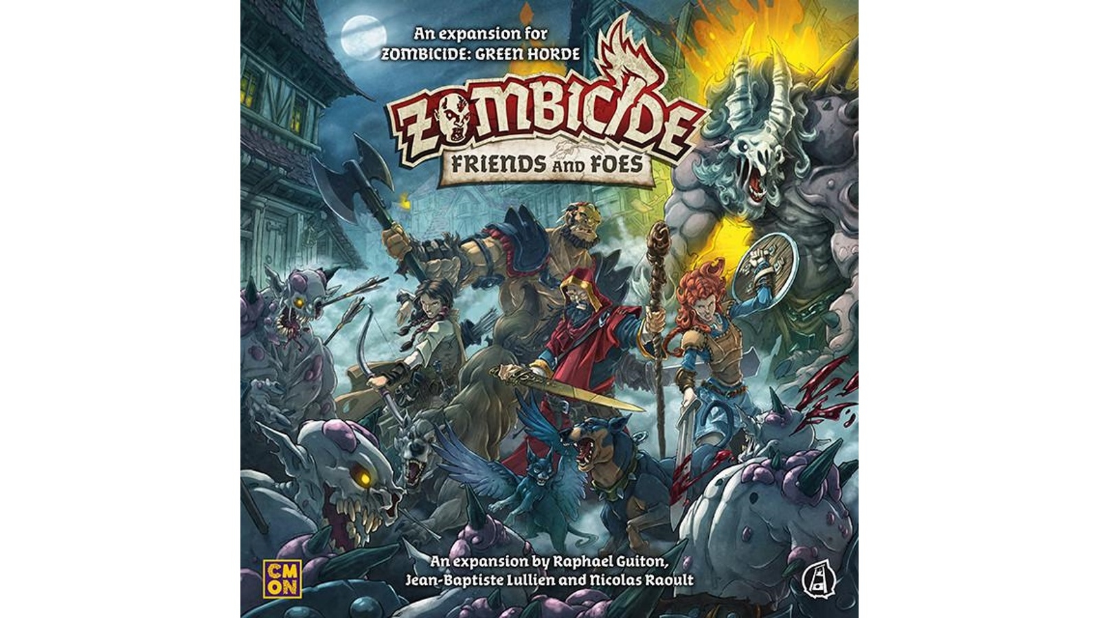 Zombicide Green Horde Friends and Foes Expansion