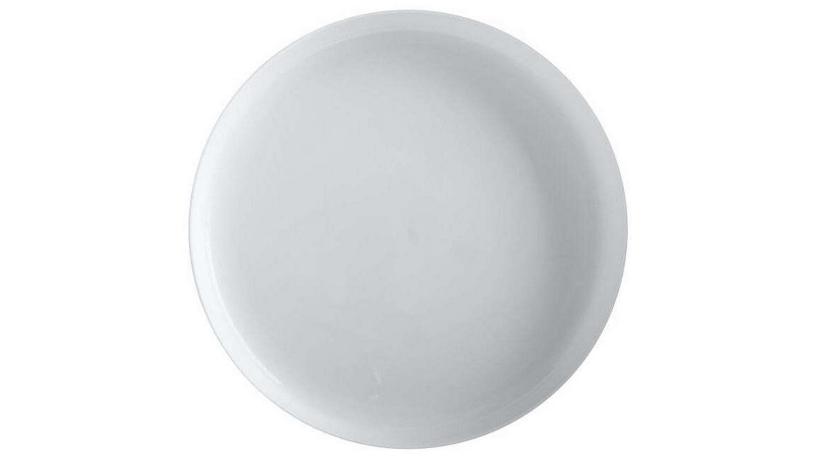 Maxwell and Williams 33cm Round Porcelain White Basics High Rim Serving Platter