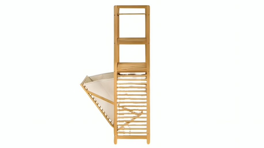 NNEOBA 4-Tier Laundry Hamper with Tilt-Out Basket