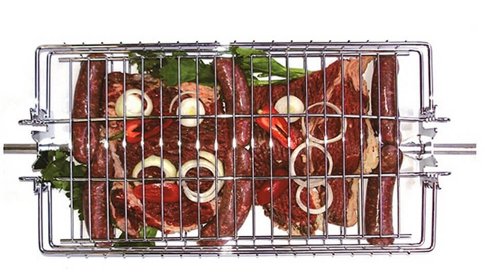 Outdoor Magic Spit Grill Basket