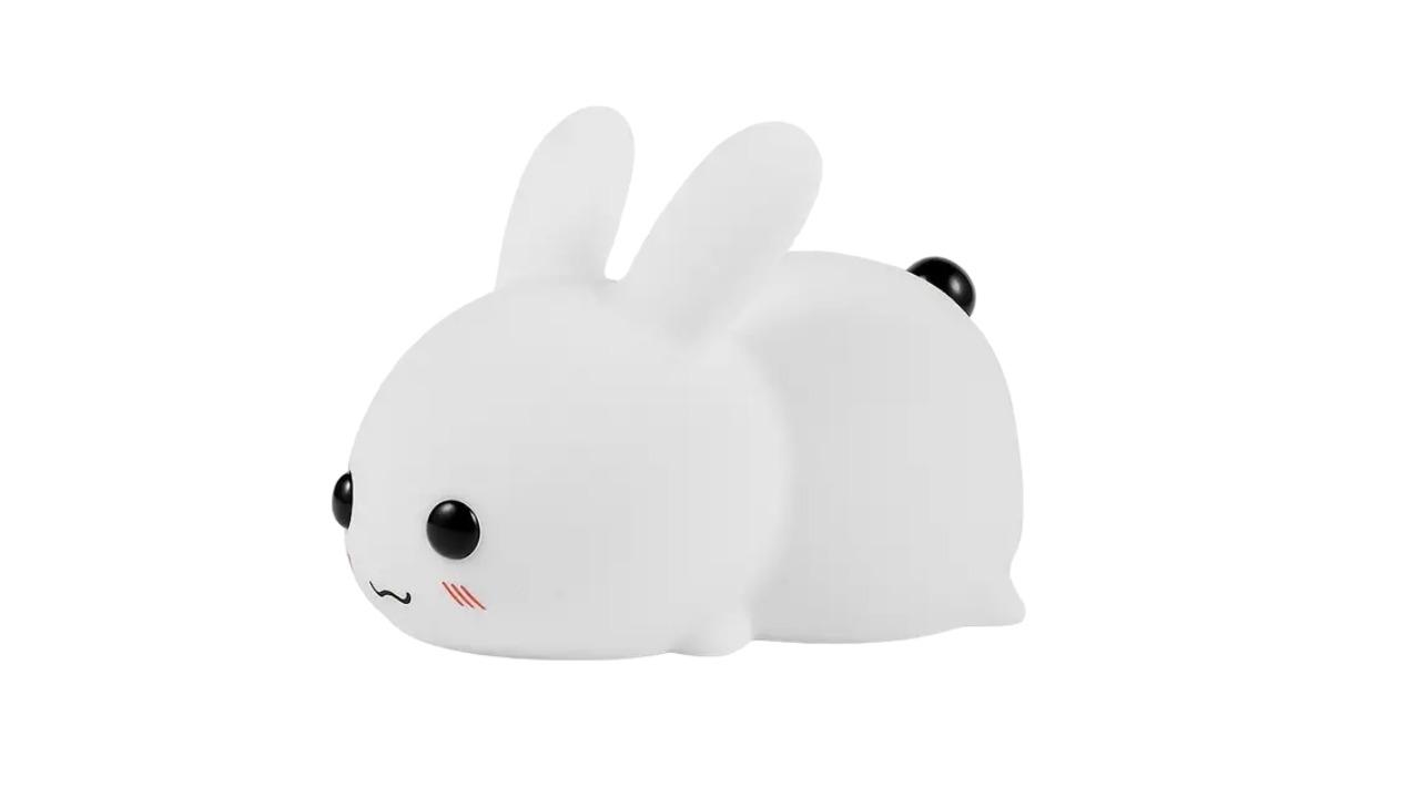 TM Rechargeable Color Changing Cute Bunny LED Light Lamp with Remote