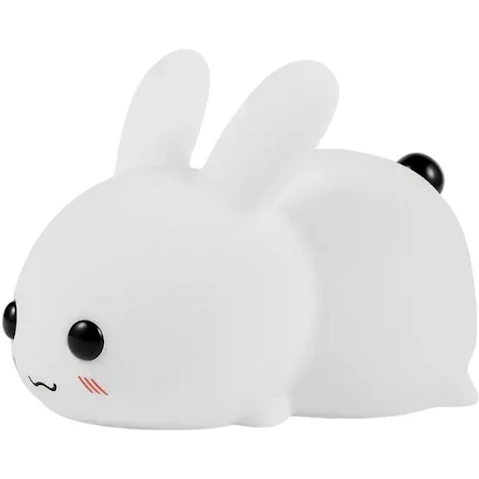 TM Rechargeable Color Changing Cute Bunny LED Light Lamp with Remote
