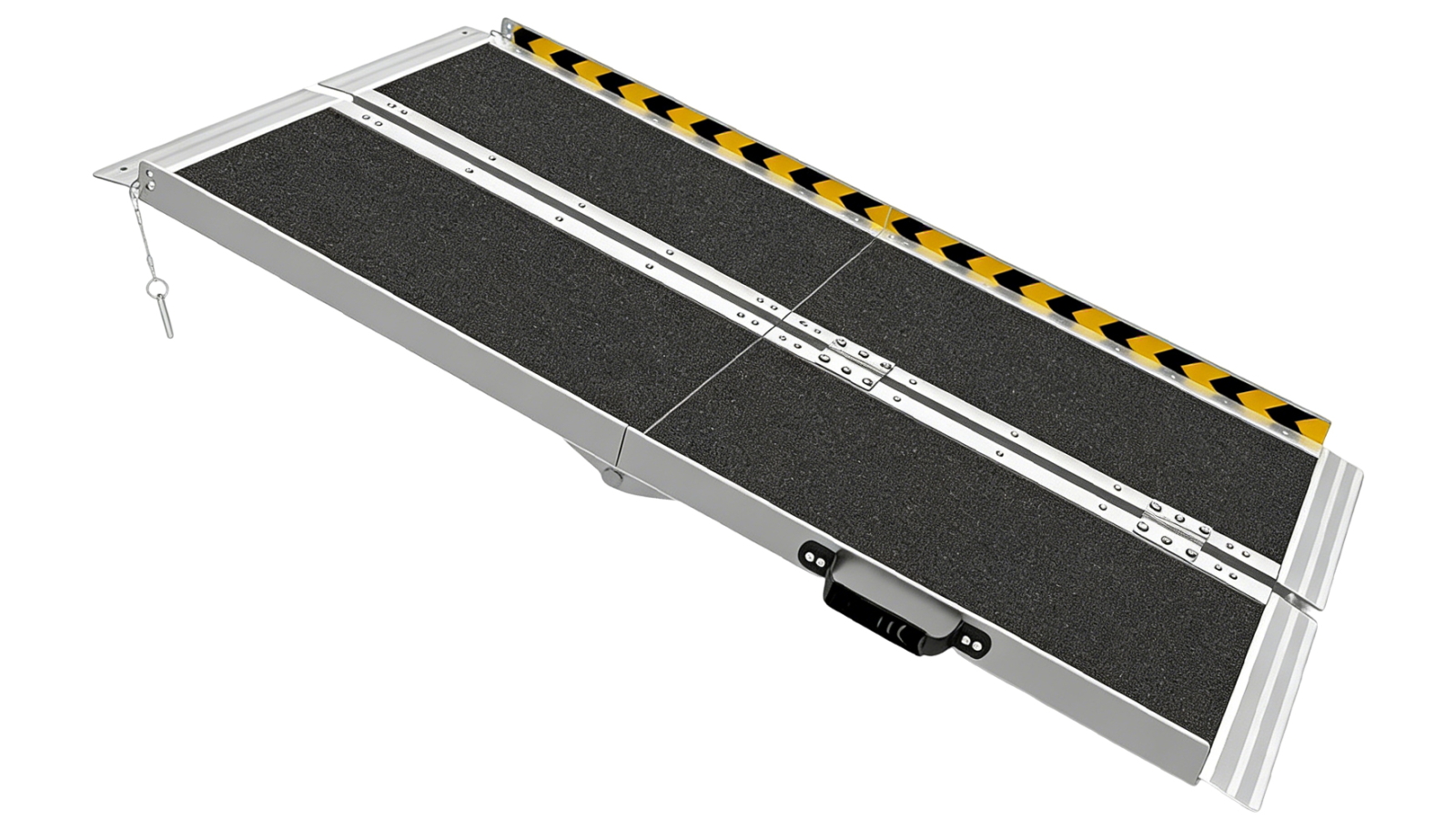 Advwin 151 x 73cm Portable Folding Aluminium Wheelchair Ramp with 270kg Capacity