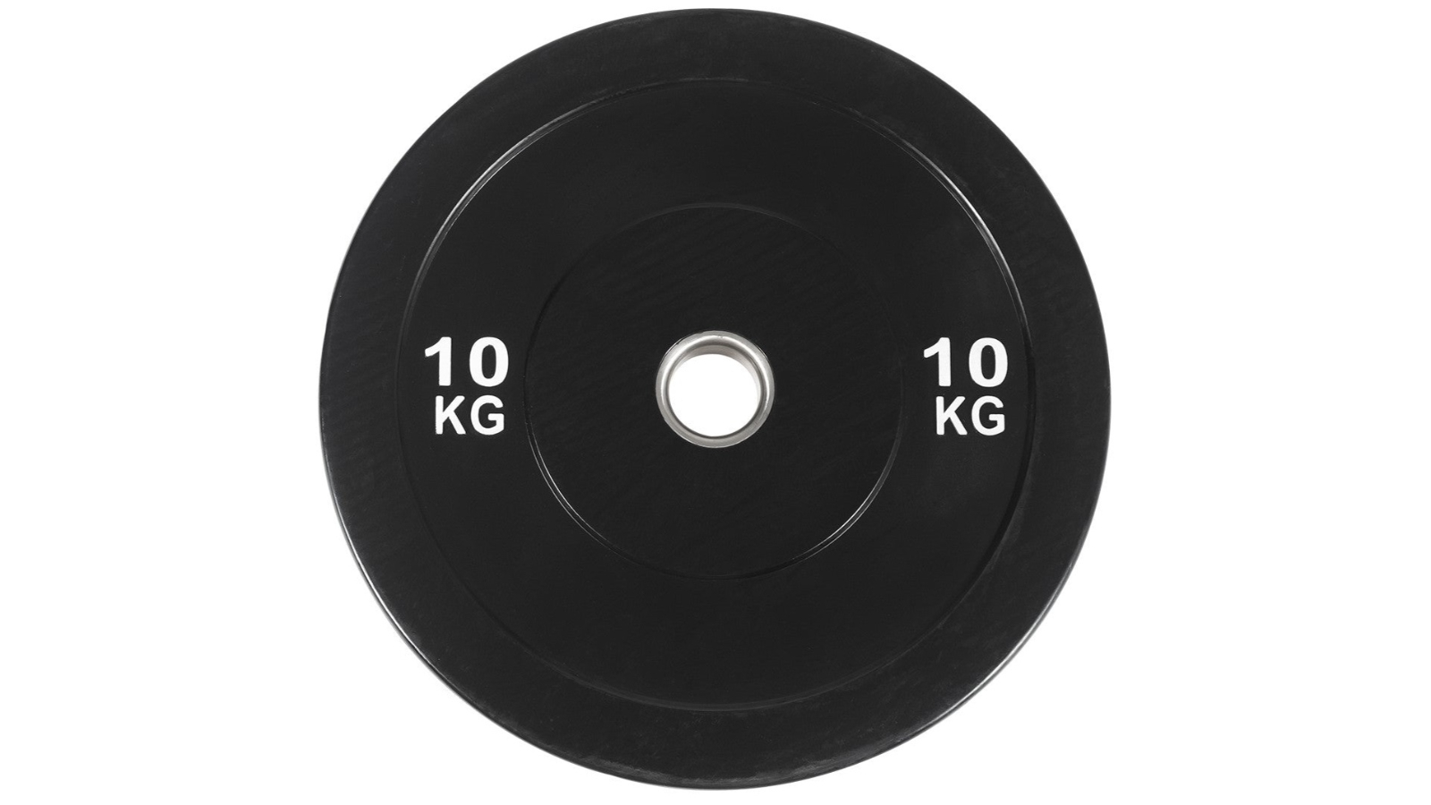 Orbit Fitness Black Bumper Plate - 10kg