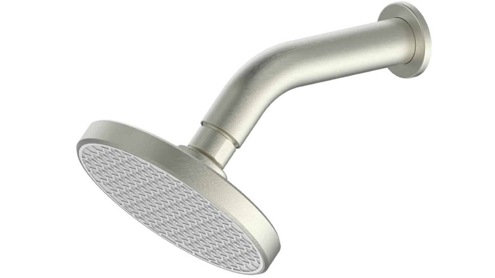 Greens Glide RainBoost Shower Rose with Arm - Brushed Nickel