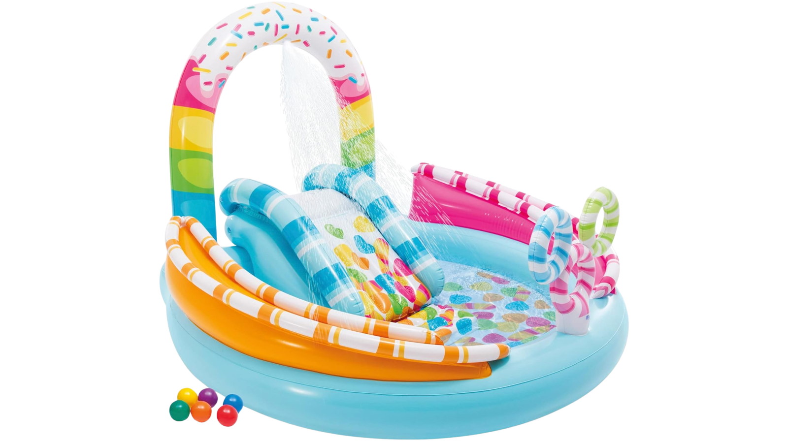 Intex Candy Fun Inflatable Play Centre with Slide