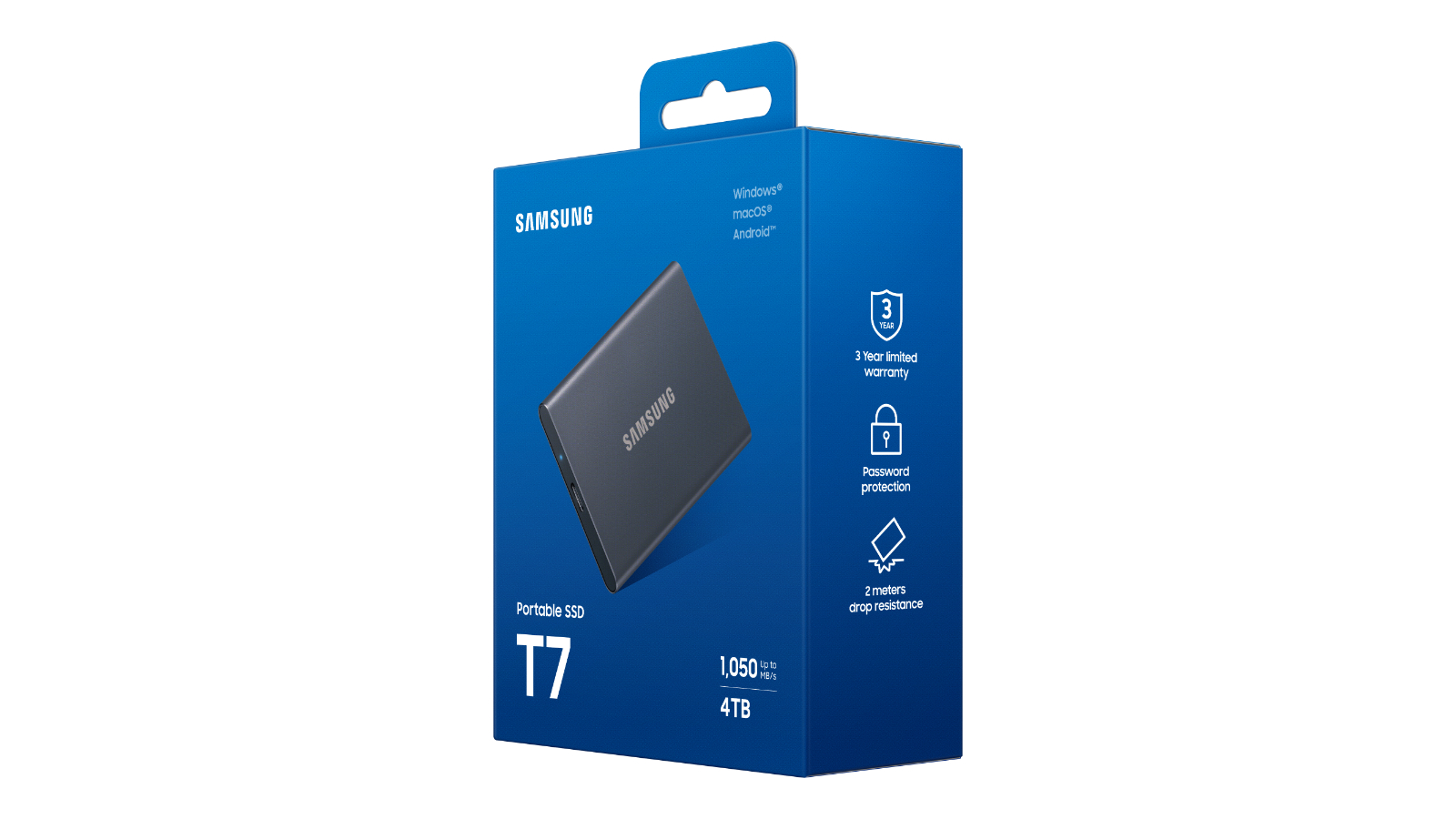 Samsung T7 4tb Portable Ssd Samsung T7 USB 4TB Portable SSD Titan