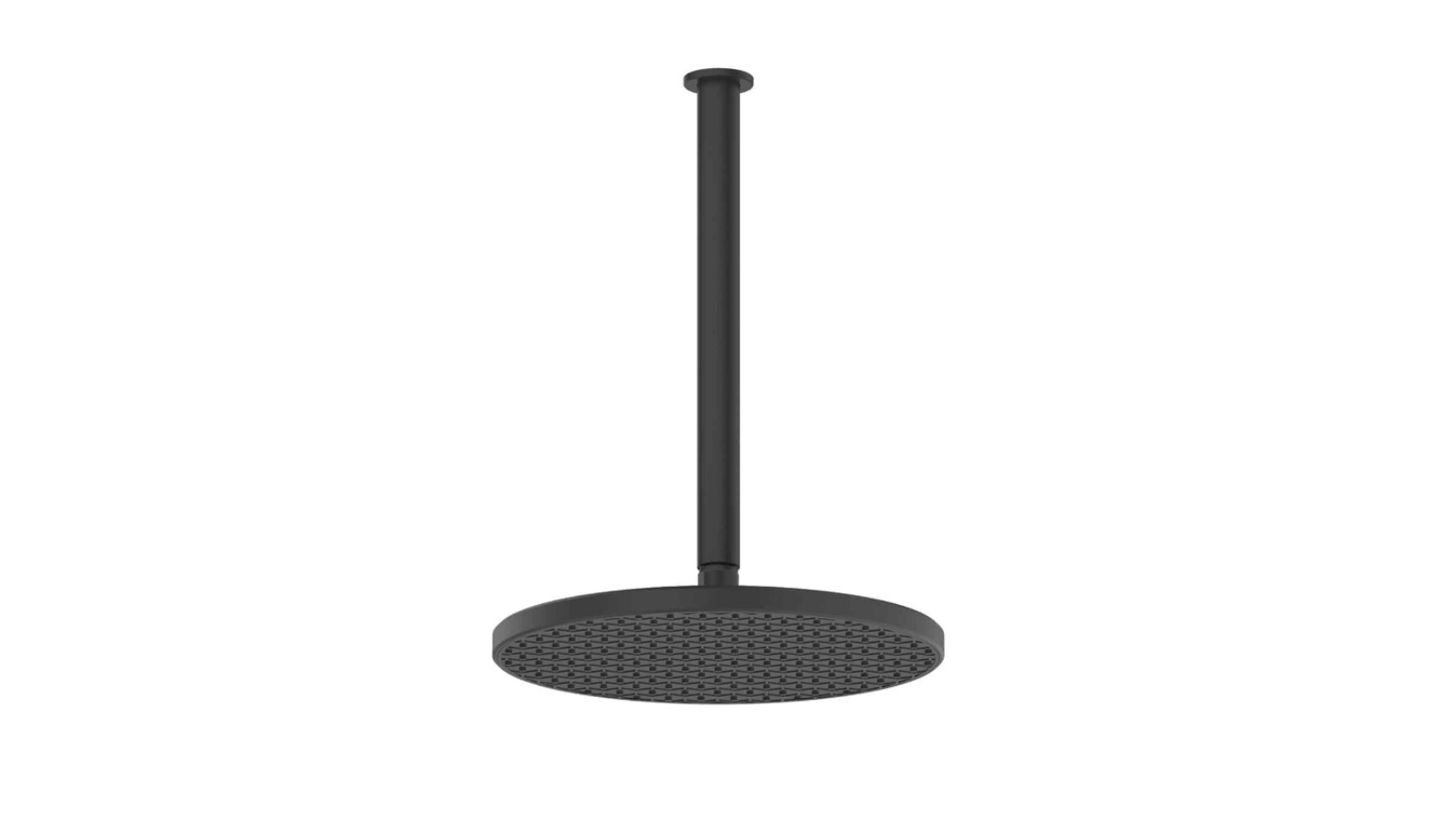 Greens Glide RainBoost Ceiling Shower - Matte Black