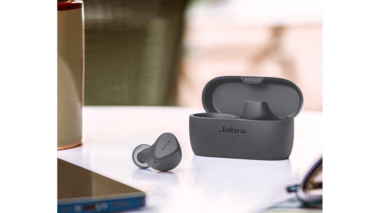Jabra Elite 4 True Wireless Earbuds - Dark Grey | Harvey Norman