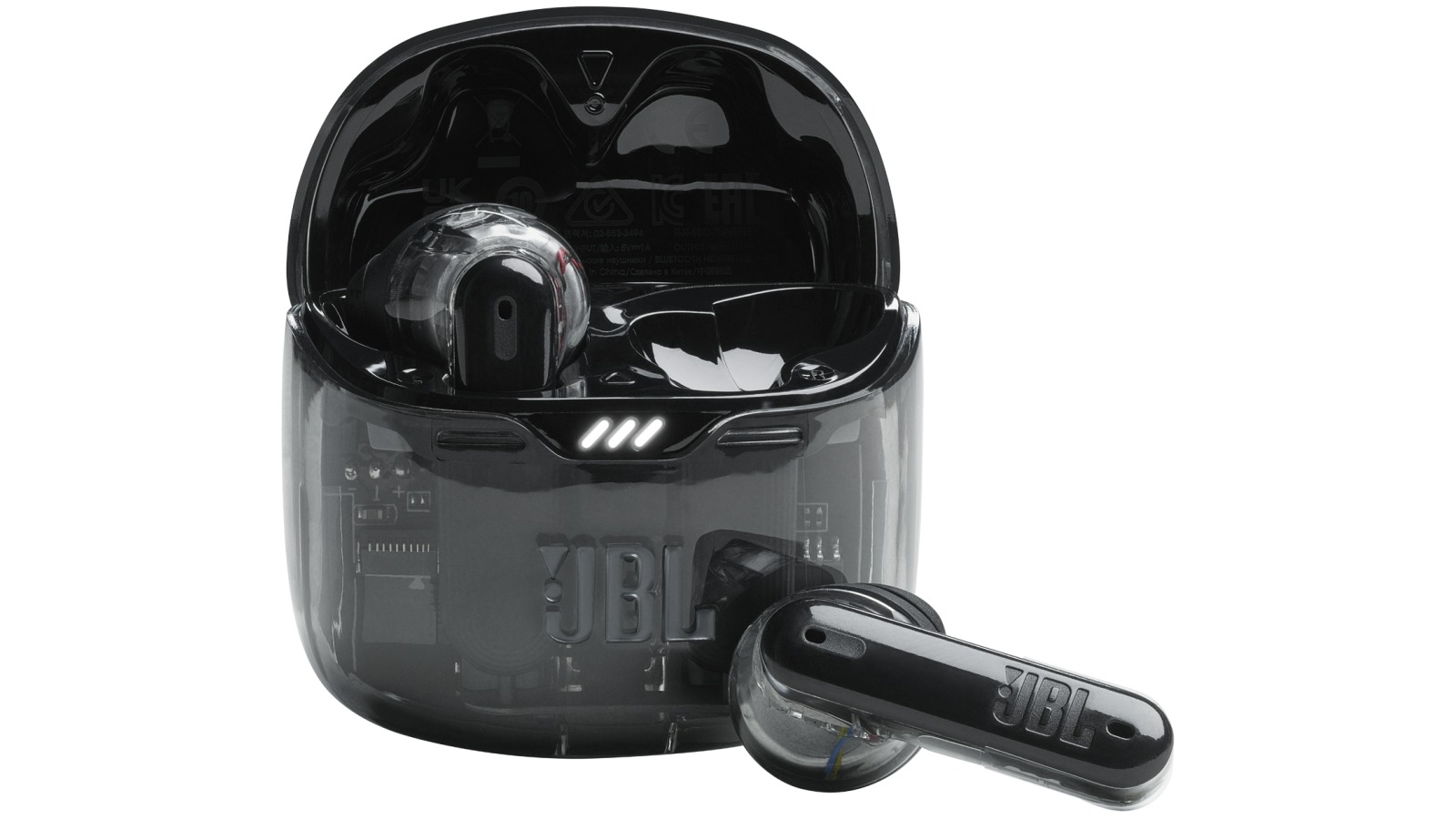 JBL Tune Flex Ghost Edition True Wireless Noise Cancelling Earbuds - Black