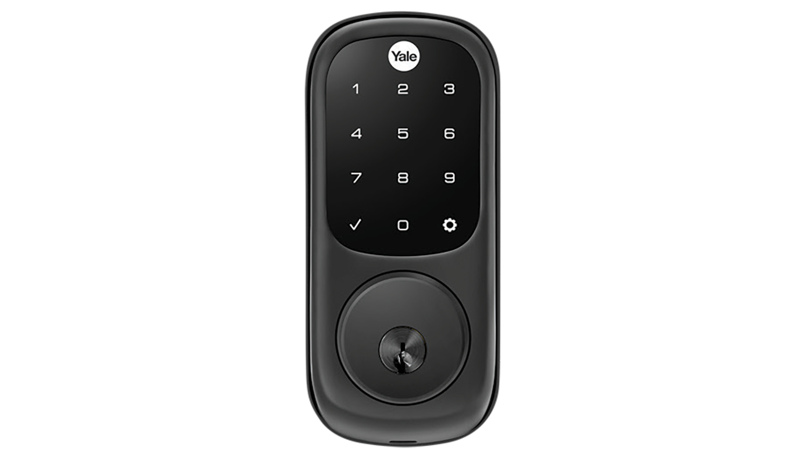 Yale Assure Keyed with Home HK - Matte Black