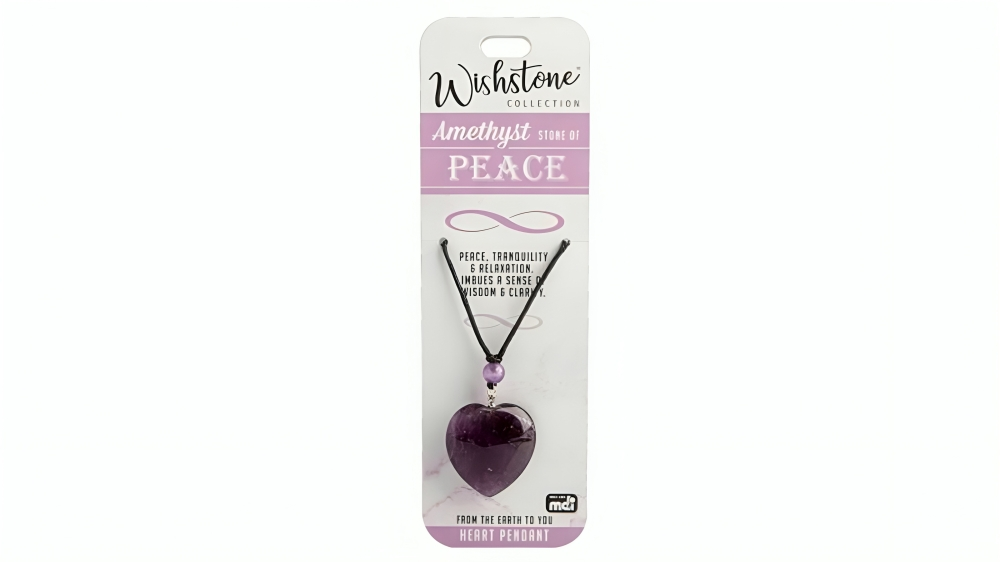 Latest Buys Amethyst Heart Pendant