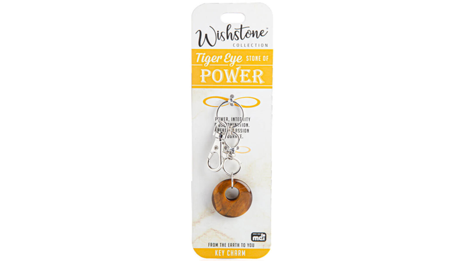 LatestBuy Tiger Eye Key Charm