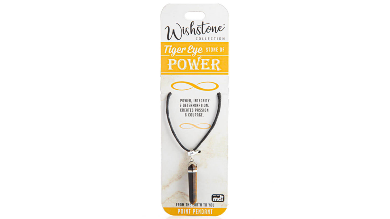 LatestBuy Tiger Eye Point Pendant