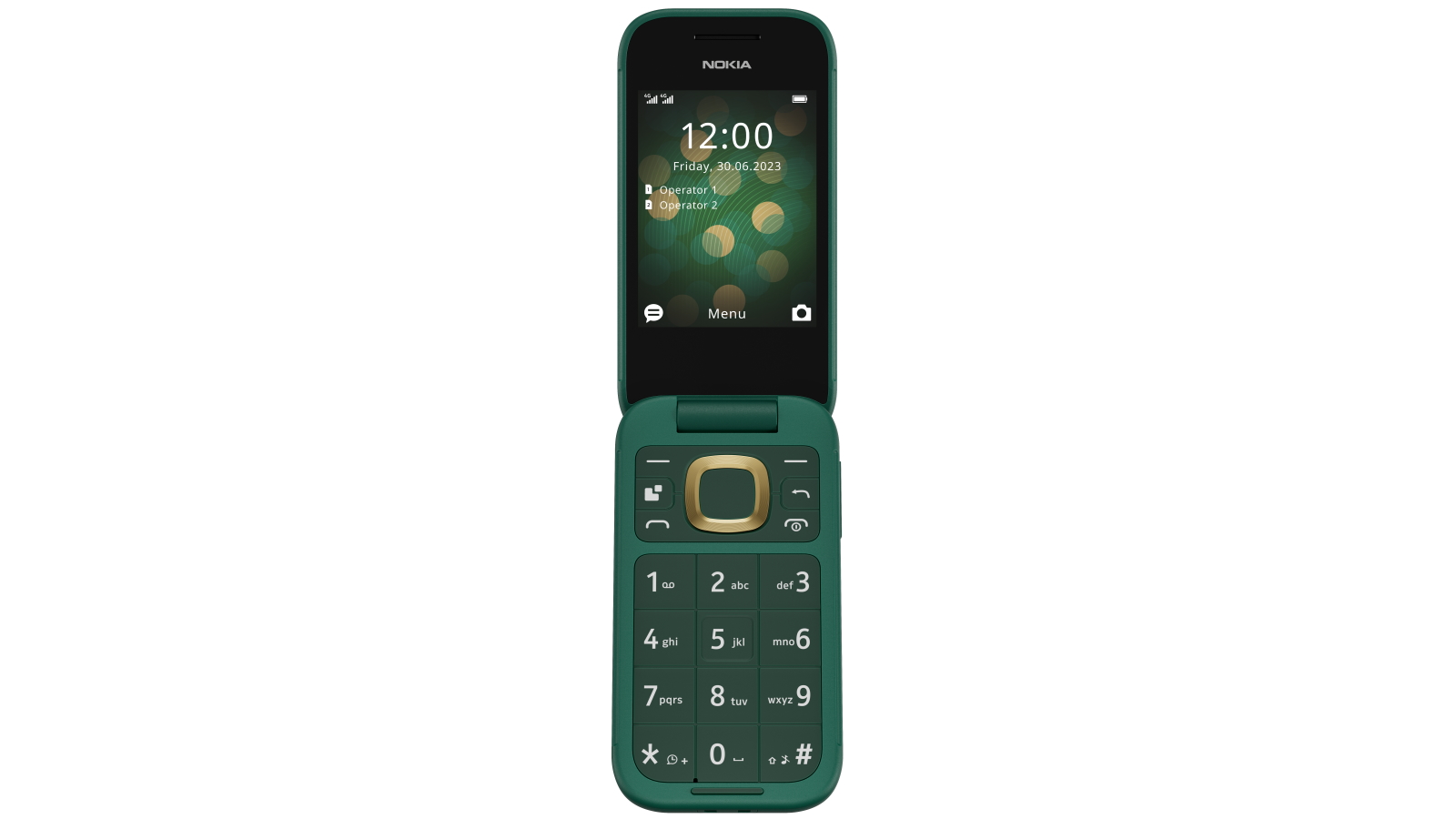 Nokia 2660 Flip Phone Lush Green Harvey Norman