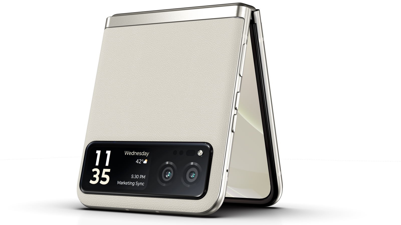 Motorola razr 40 256GB バニラクリーム Motorola（モトローラ） razr 40（8GB/256GB） バニラクリーム SIM