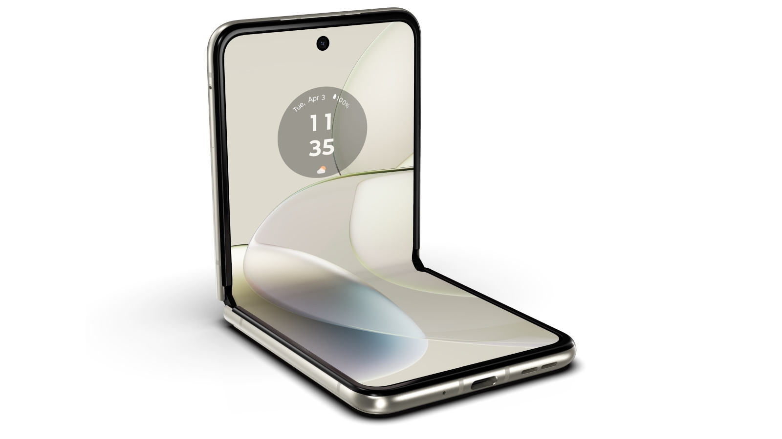 Motorola Razr 40 256GB - Vanilla Cream | Harvey Norman