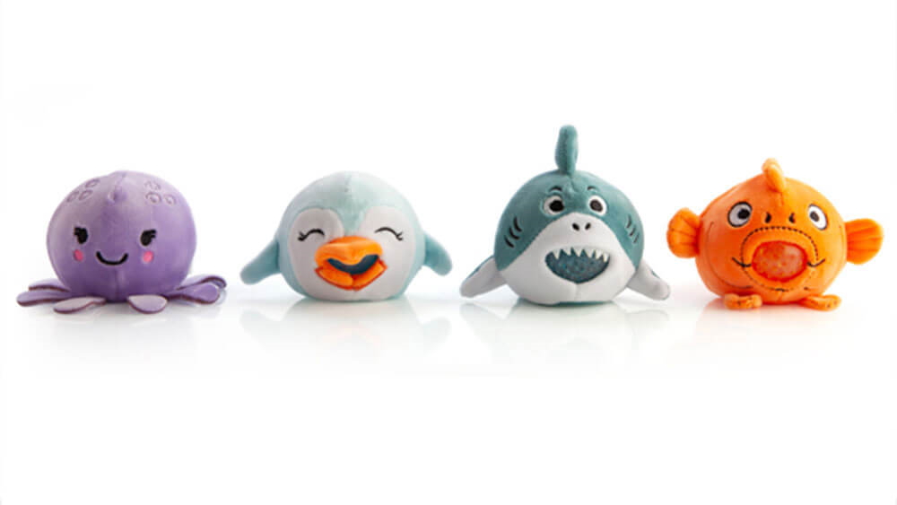 Sea Animal Plush Ball Jelly