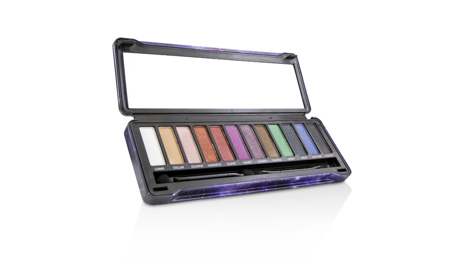 BYS Eyeshadow Palette 12x Eyeshadow, 2x Applicator Cosmic -12g/0.42oz